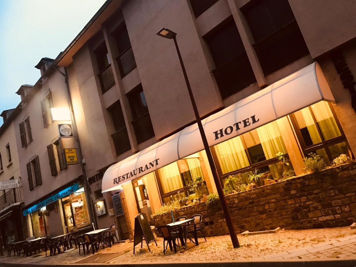 Hotel Restaurant L'Agapanthe Pont-de-Salars Eksteriør billede